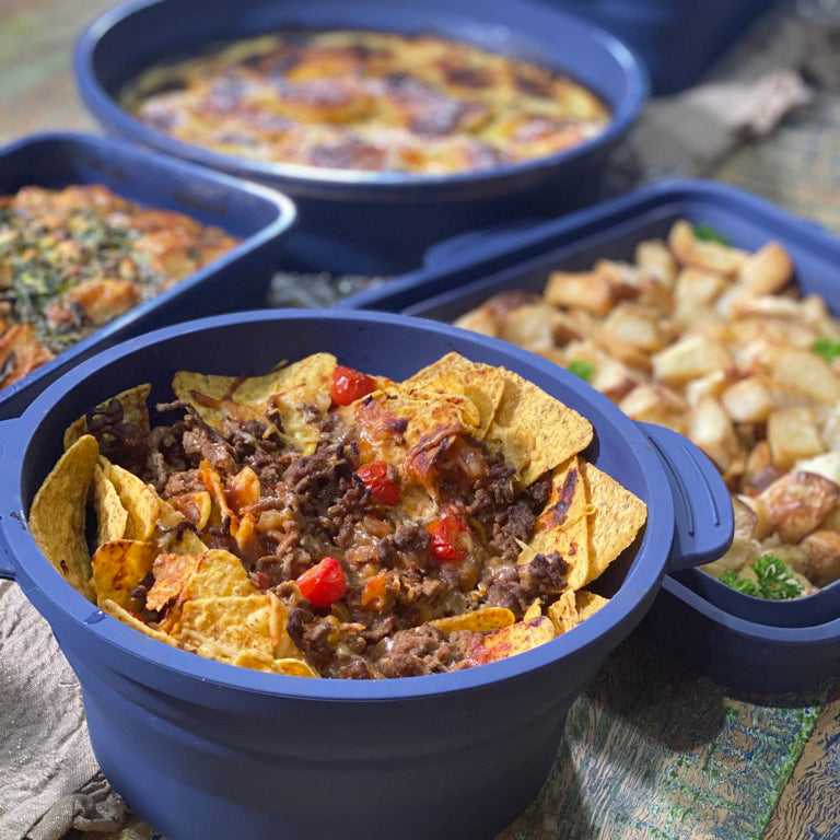 Medium Round Ovenware > 84 oz