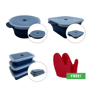 ALL SIZES Ovenware Set with FREE Oven Mitts