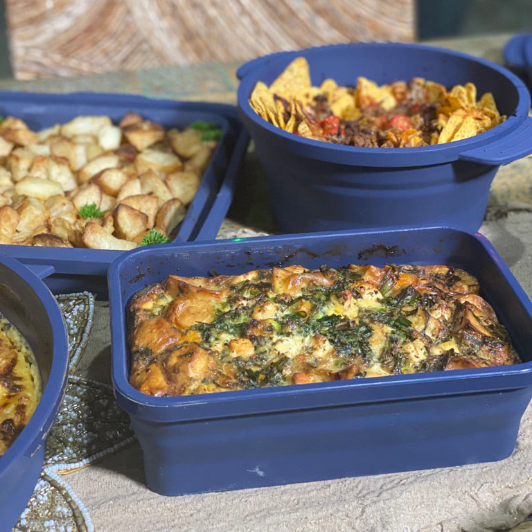 Medium Ovenware Set (68 & 2 x 84 oz) with FREE Oven Mitts