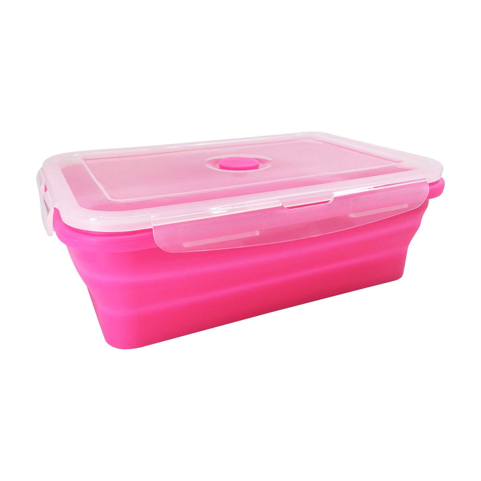 collapsible food storage container set - silicon tupperware food