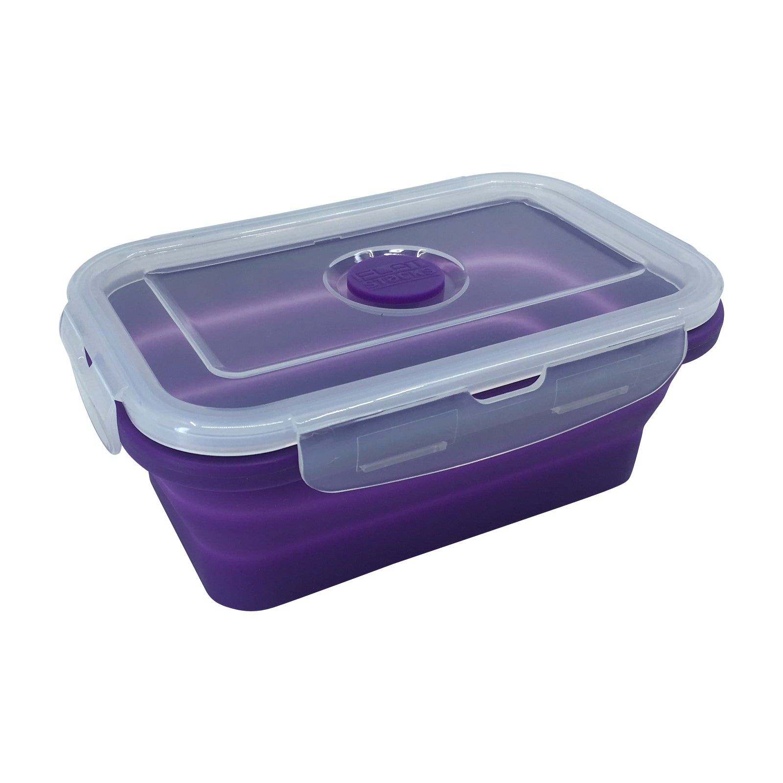 Flat Stack Collapsible Containers 3 Piece Set: Space Saving - Nova UK