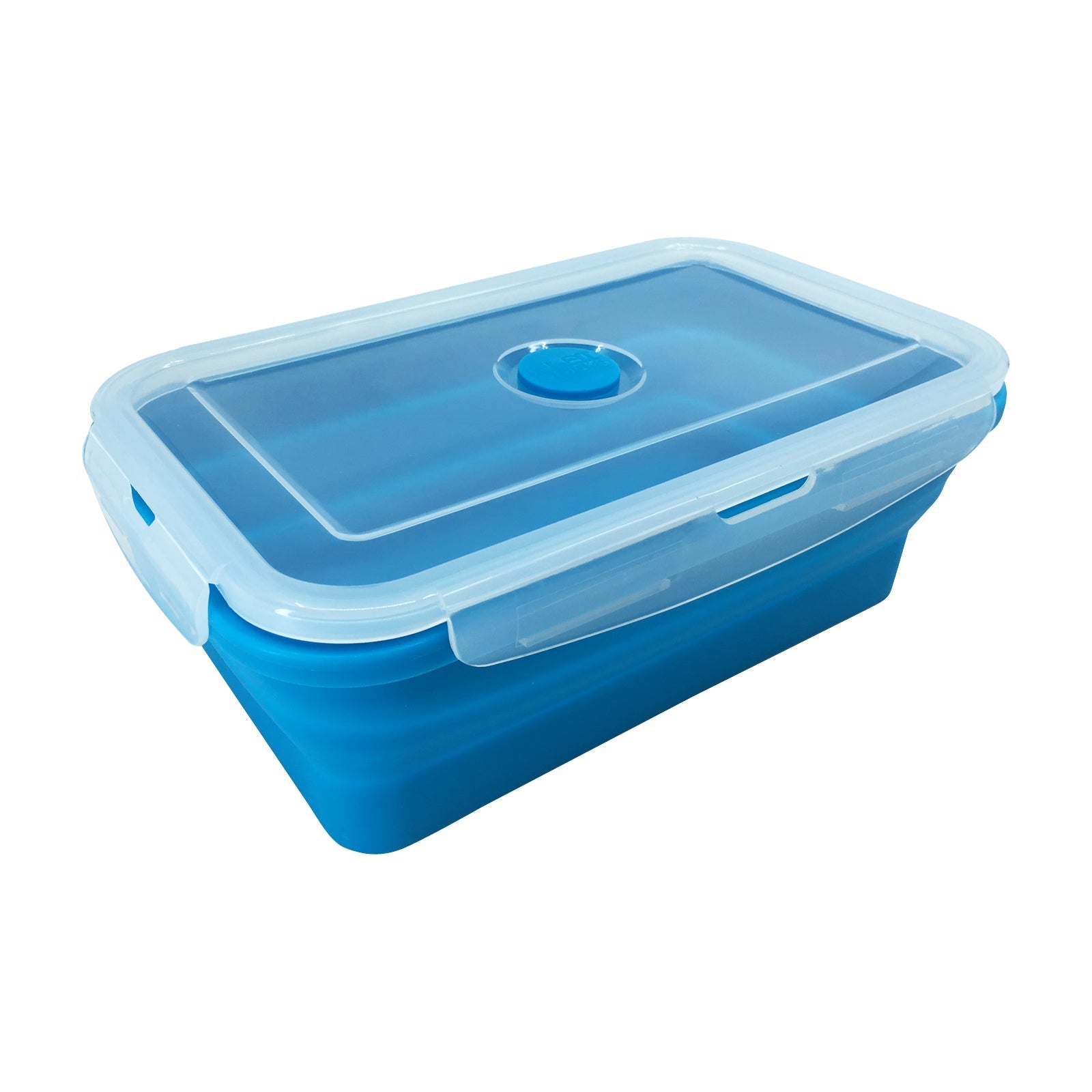 32 oz. Rectangular Plastic Spice Container with Flat Lid