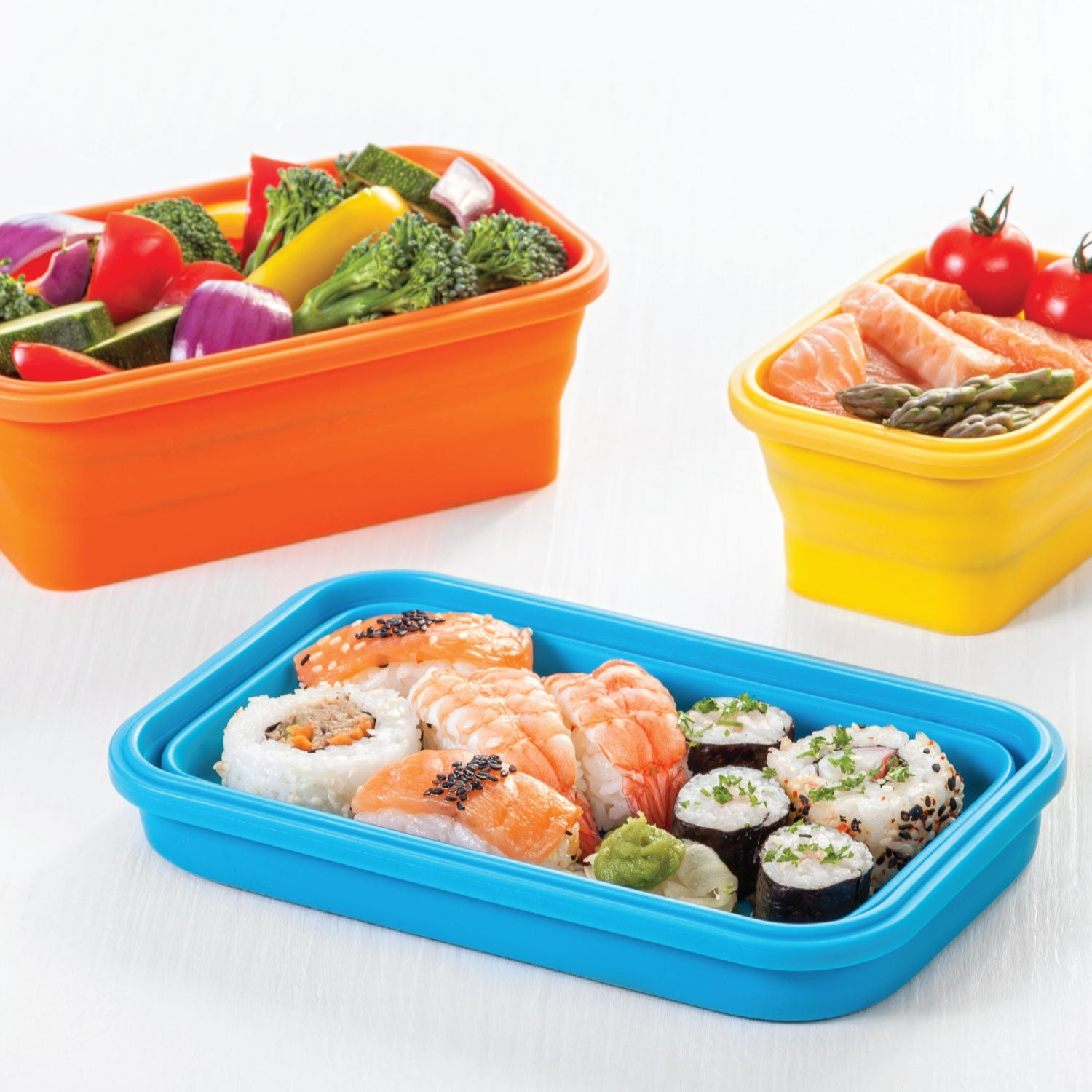 To Go Lunch Stack Rectangle Lunch Box 1,8 L Ocean Blue