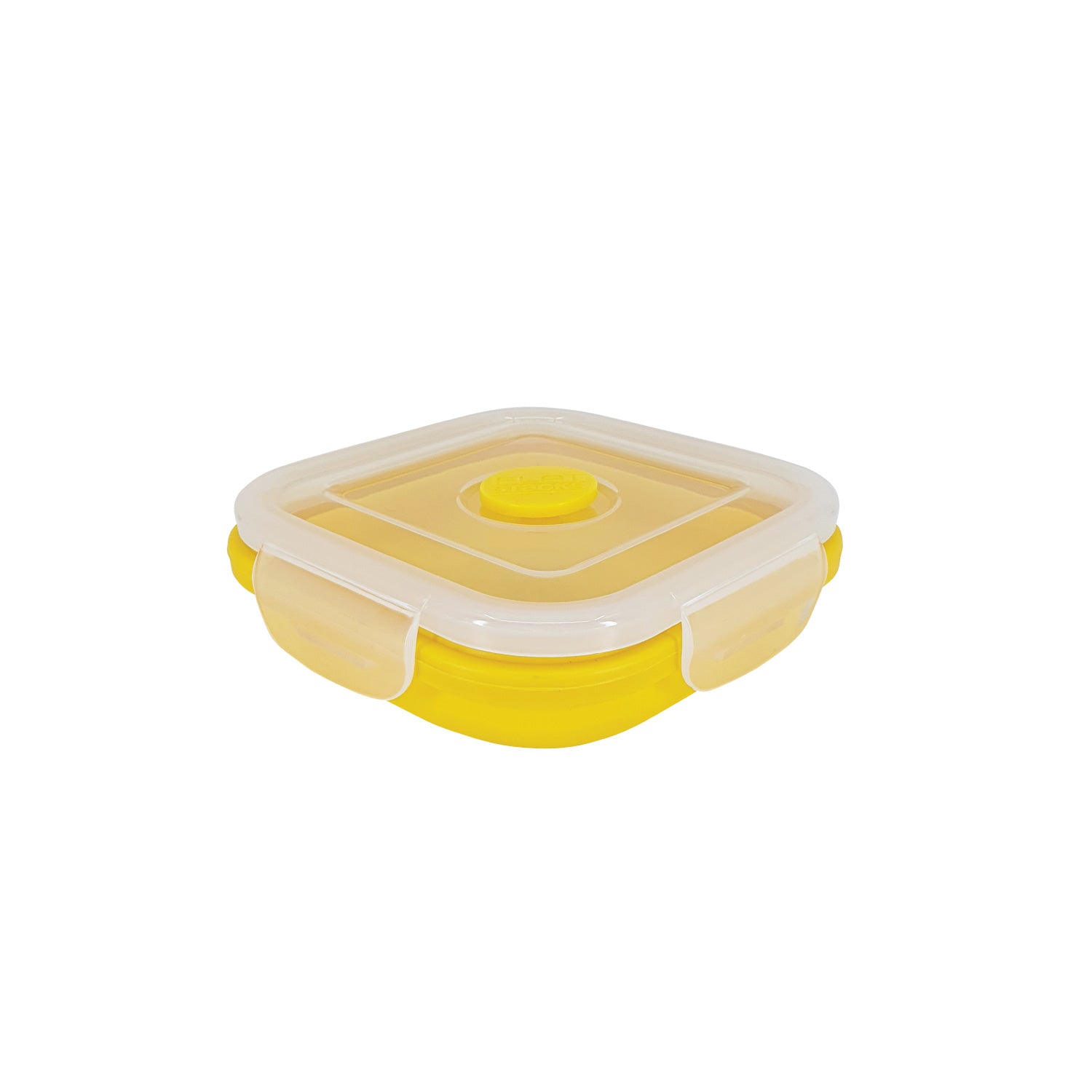 Haim Living Silicook Flat Plastic Box for Kitchen for Kitchen&Refrigerator Organization, Transparent Food Storage Container for Kitchen, Fridge